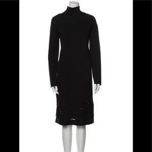 Proenza Schouler Merino wool midi length turtleneck dress